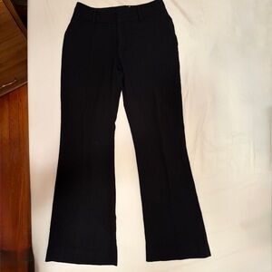 Banana Republic stretch Wool black Size 2p Pants Made in Italy